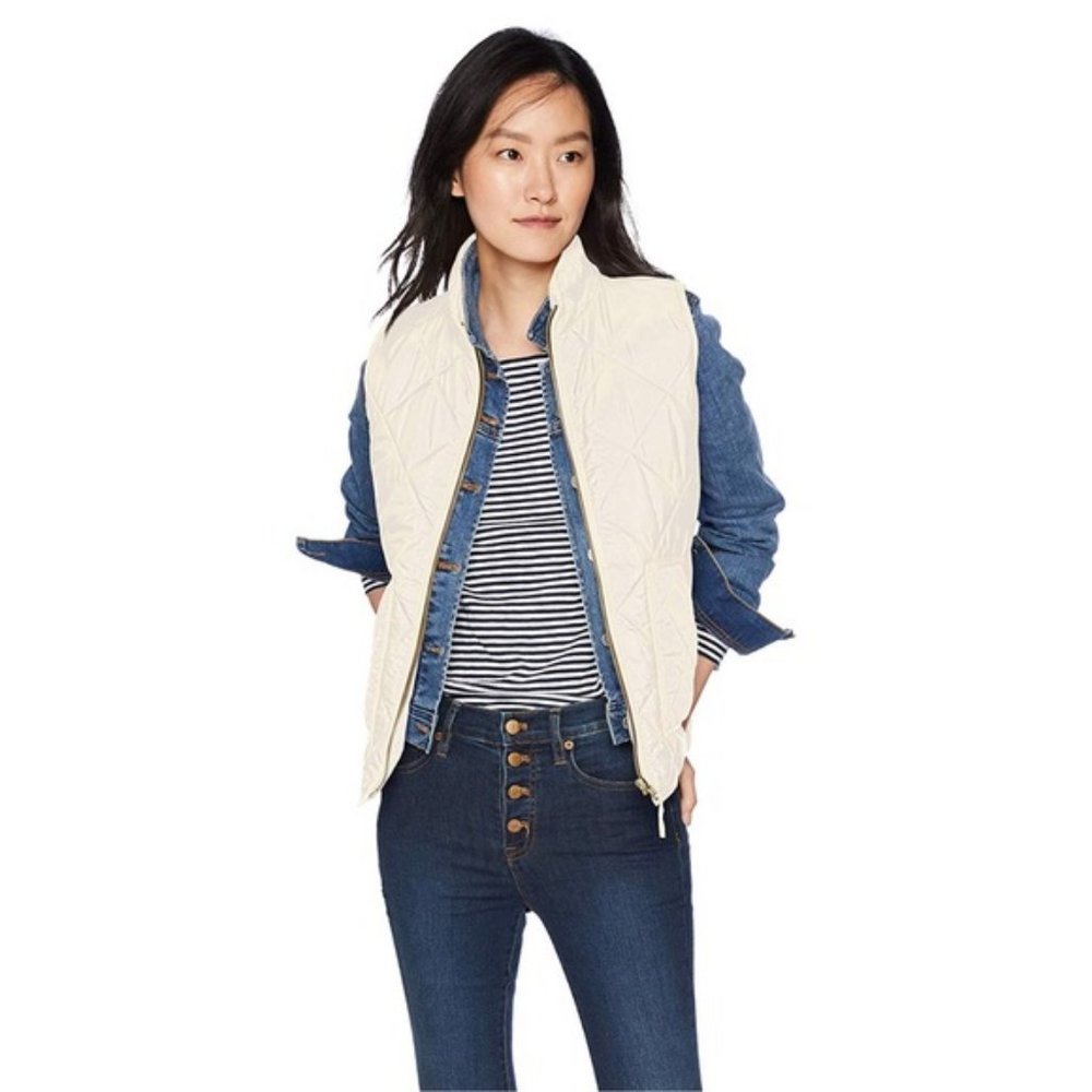 J.Crew Eco-Friendly Mercantile Quilted Puffer Vest